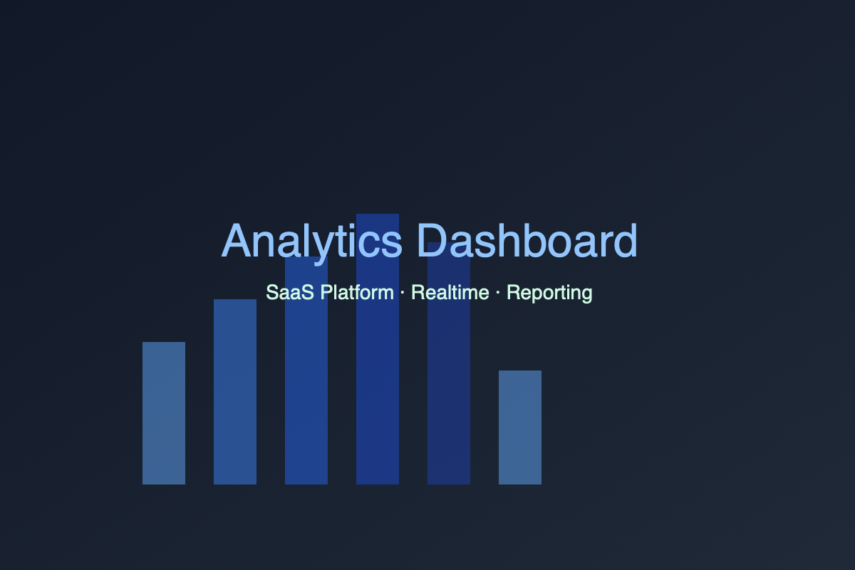 Analytics Dashboard